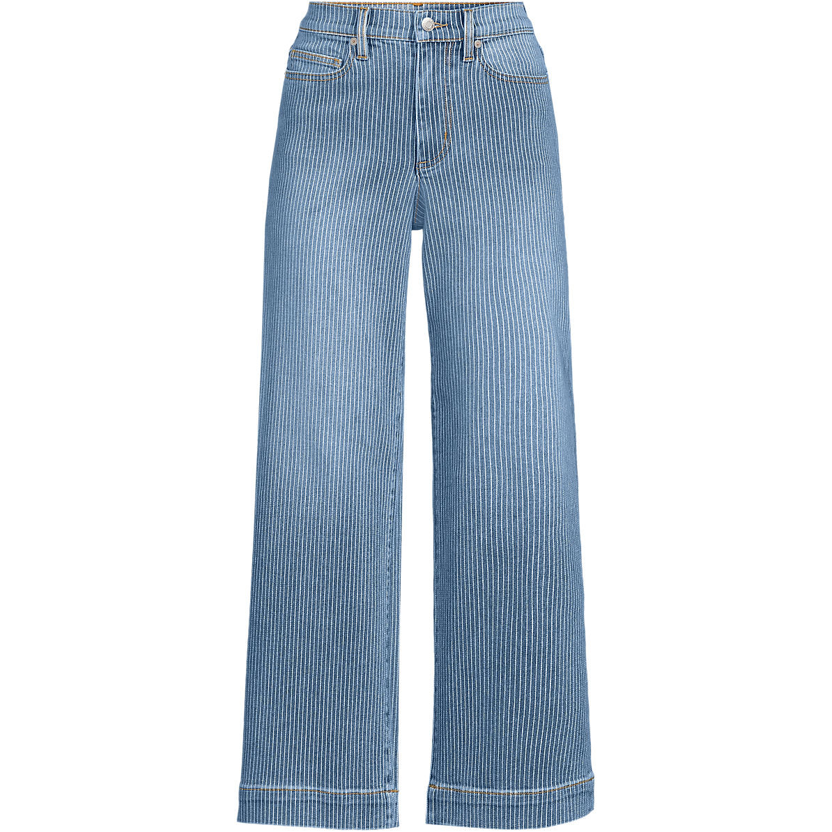 Women's Recover Denim High Rise Wide Leg Crop Jeans | Lands' End (US)