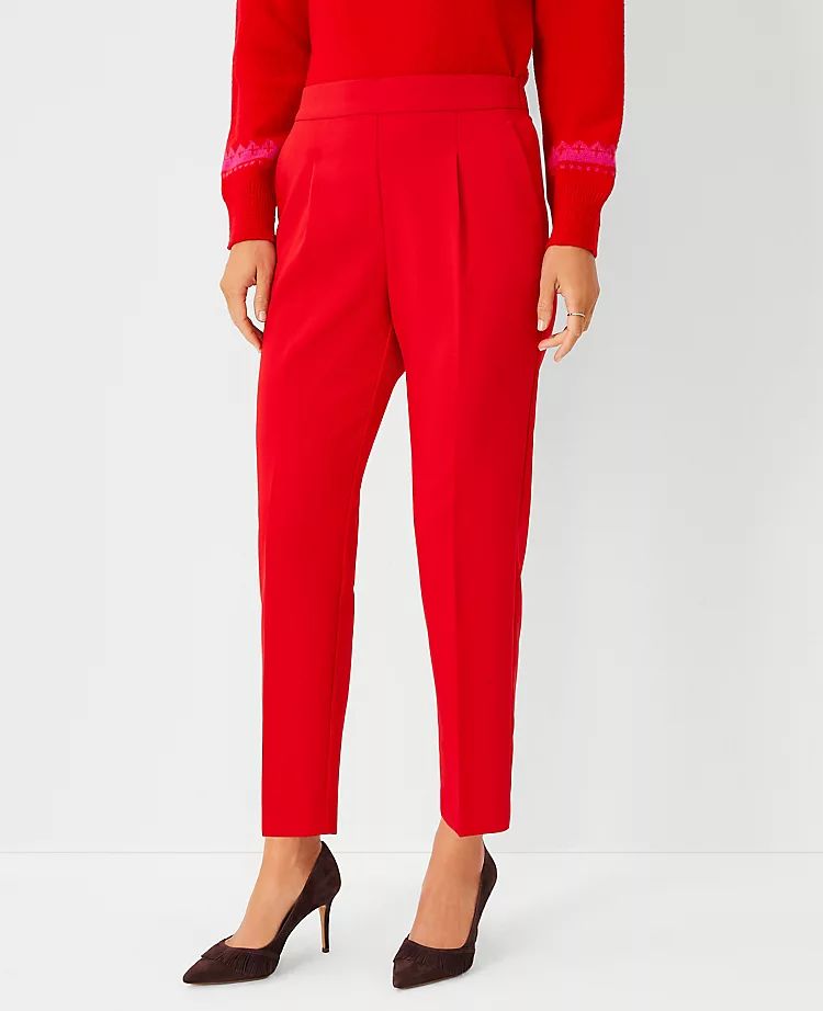 The Petite Easy Ankle Pant | Ann Taylor (US)