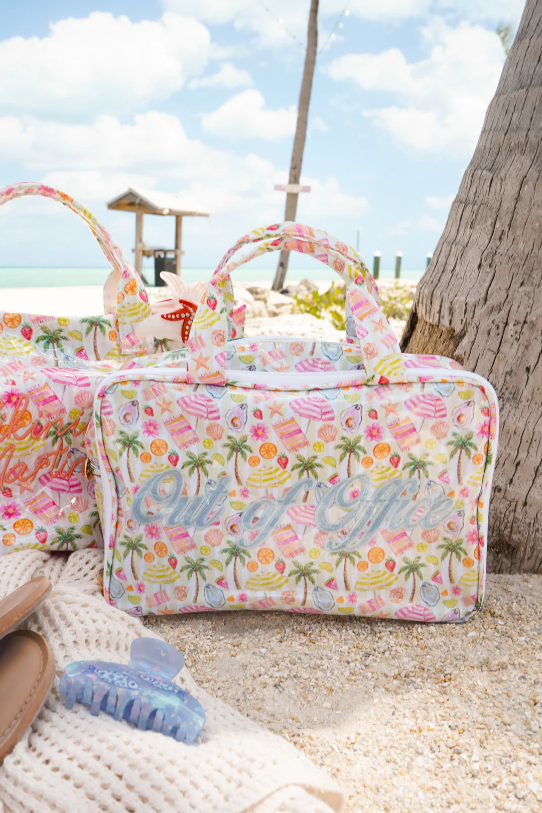 Out Of Office - Clear Coat Toiletry Case | KenzKustomz