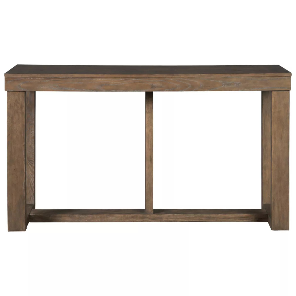 Cariton Sofa/Console Table Gray - Signature Design by Ashley: Plank-Effect, Farmhouse Style | Target