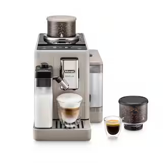 Rivelia Espresso Machine, Sand Beige | Delonghi US