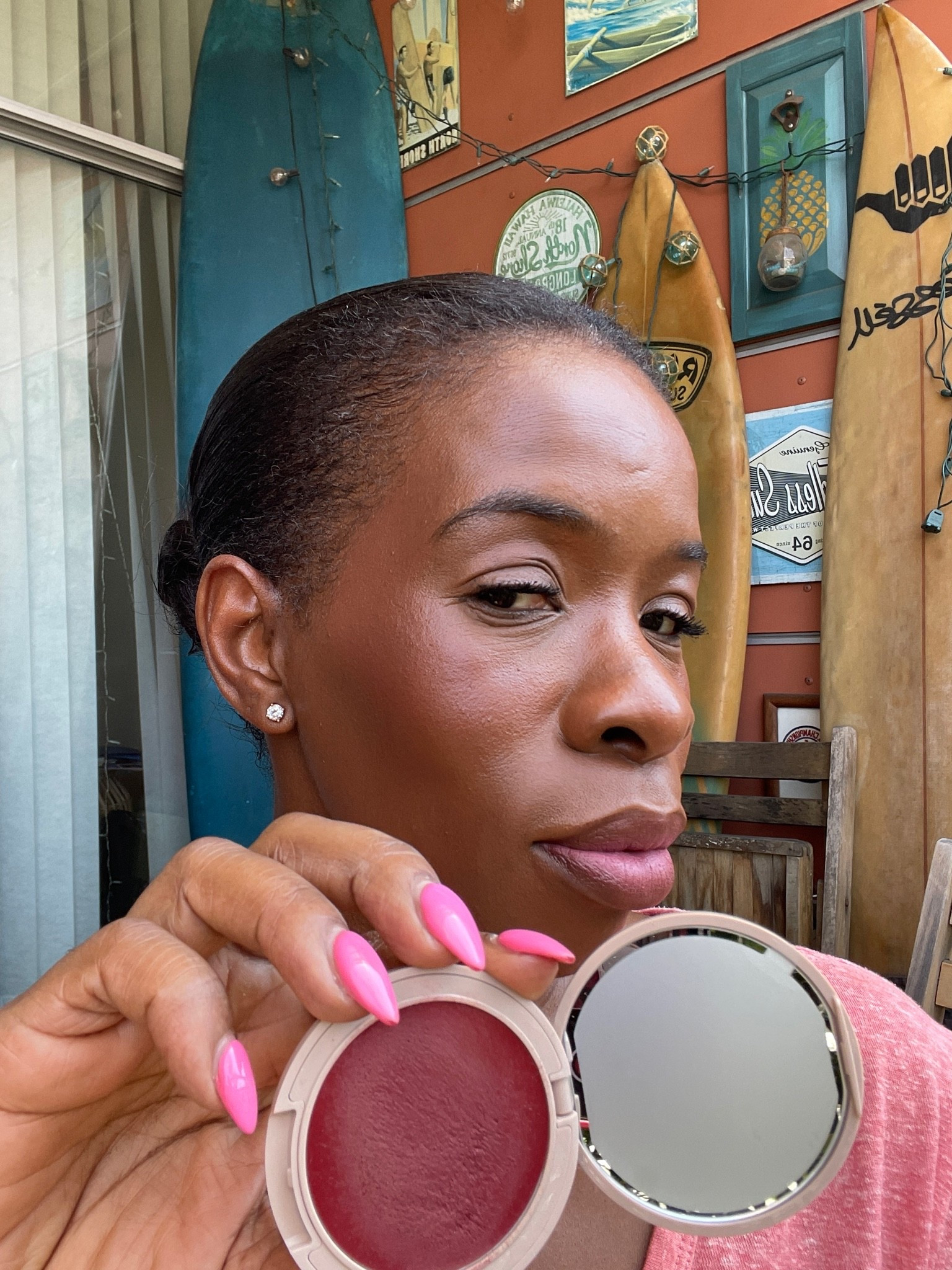 My new fave blush! It gives that glow applies with ease!!! @No Makeup Makeup an amazing blush for pretty much anyone. 

#gifted

#LTKselfcare #LTKBeauty #LTKOver40