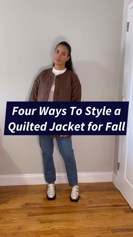 Quilted jacket, fall outerwear, brown jacket, transitional outerwear, fall jackets, lightweight jacket, fall trends, fall outfits, fall fashion, fall style, fall trends, casual fall style, casual fall fashion, neutral fall style, neutral fall outfits, neutral outfits, neutral style, classic style, european style, french style, parisian style, style guide, effortless style, minimalist style, fall layering

#LTKSale #LTKstyletip #LTKSeasonal