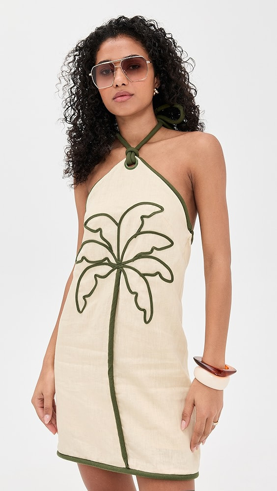 Sand Coconut Sleeveless Mini Dress | Shopbop