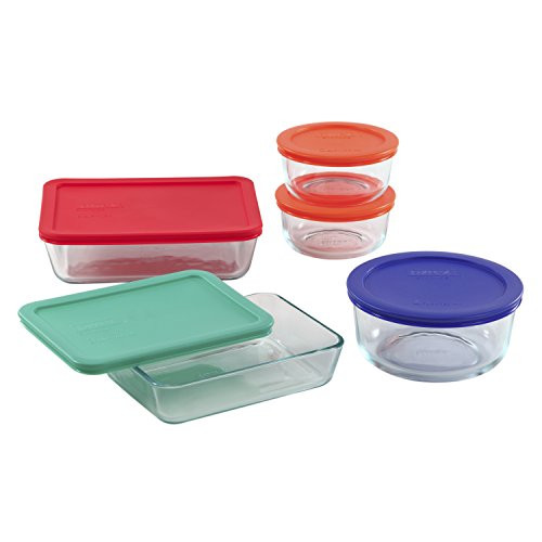 Pyrex Simply Store, 10 PC Set, Clear | Amazon (US)