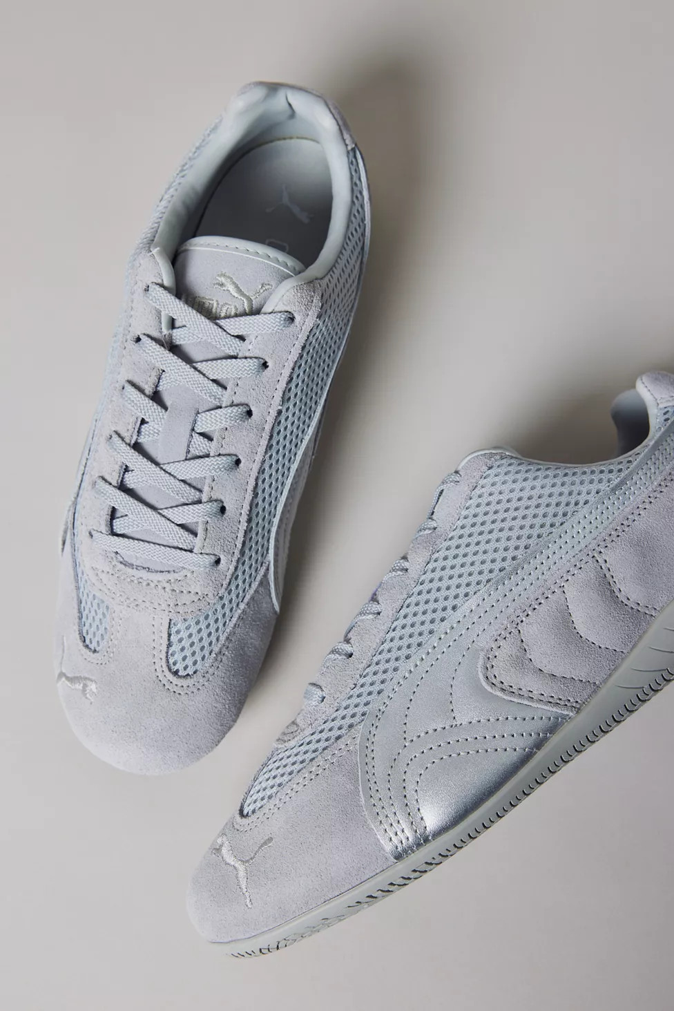 Puma Women's Speedcat Premium Cool Light Grey Sneaker | Urban Outfitters (US and RoW)