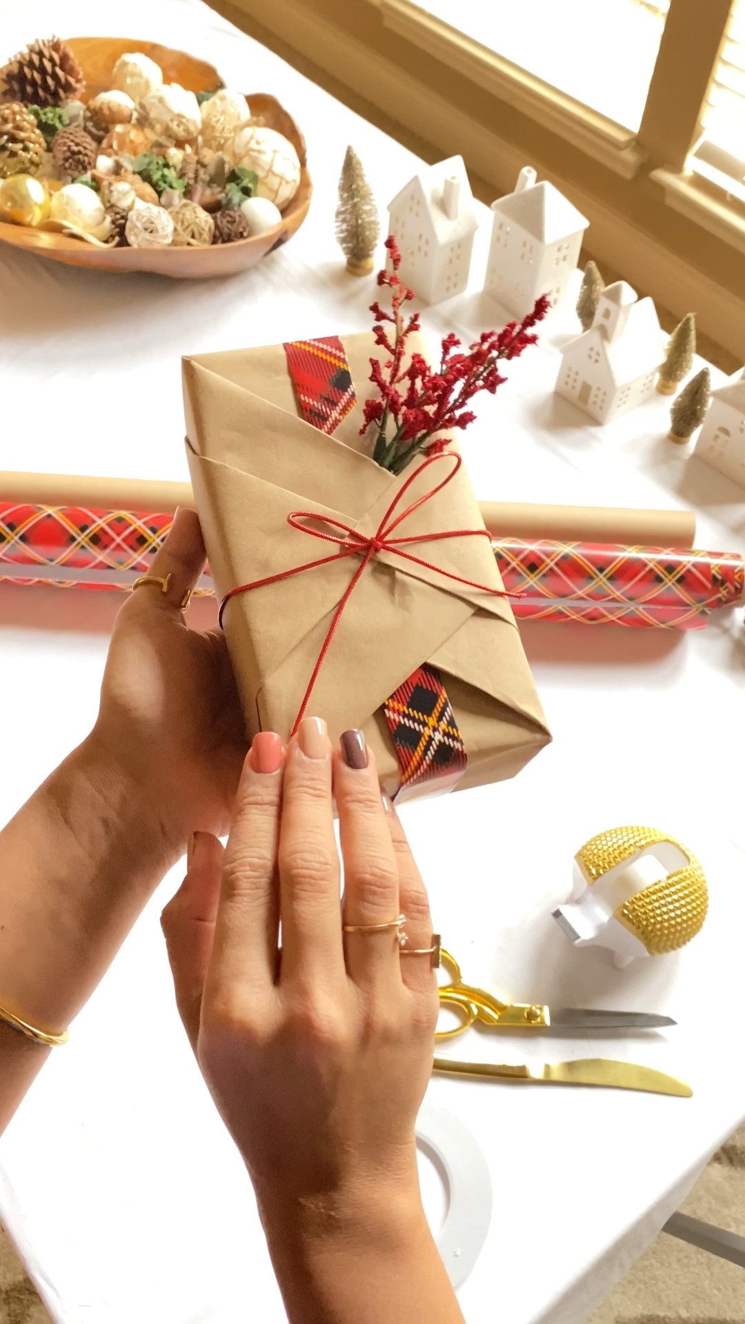 How to wrap wrapping paper for a unique and show stopping look  

#LTKGiftGuide #LTKHoliday #LTKSeasonal