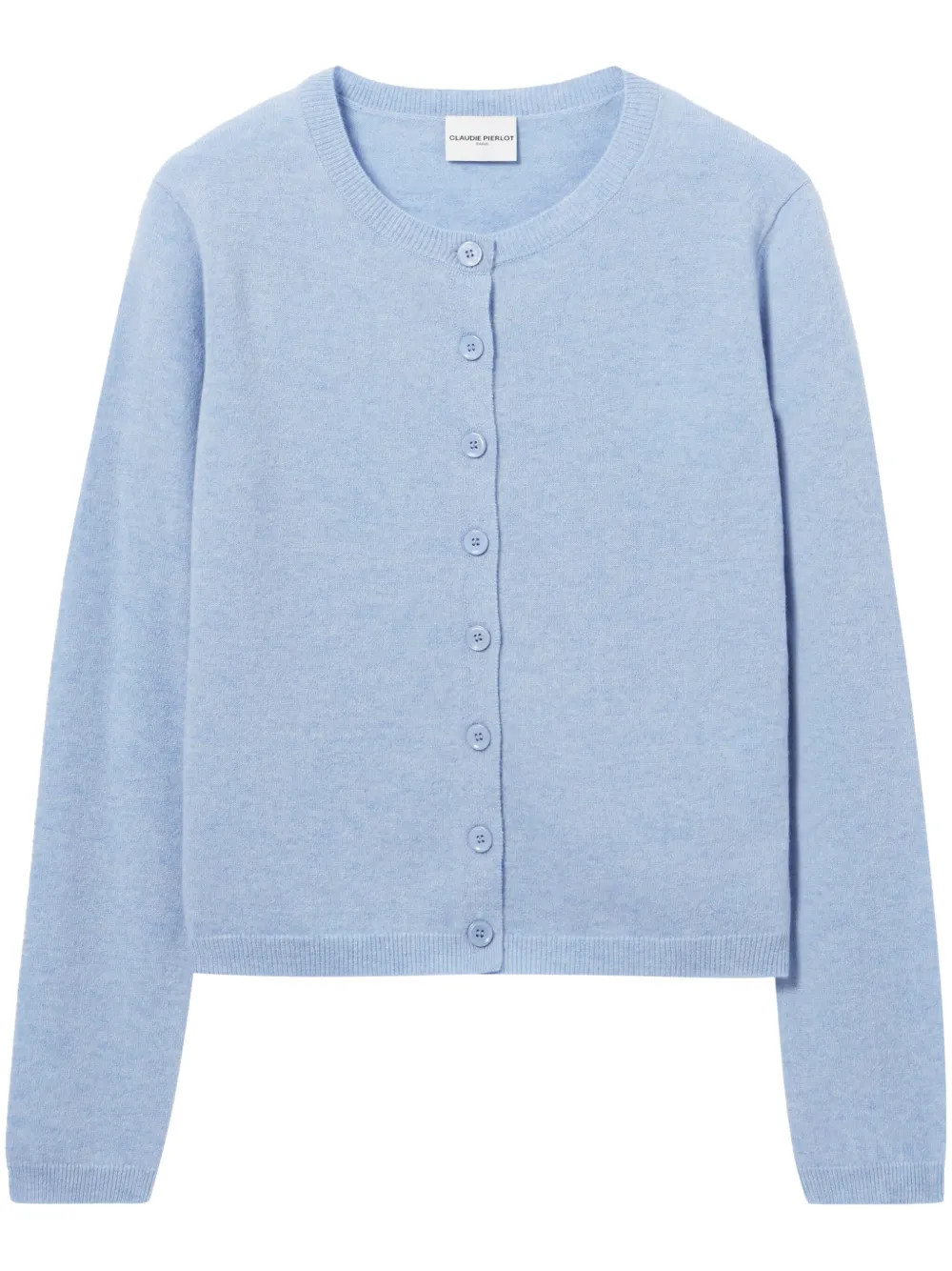 CP-embroidered wool cardigan | Farfetch Global