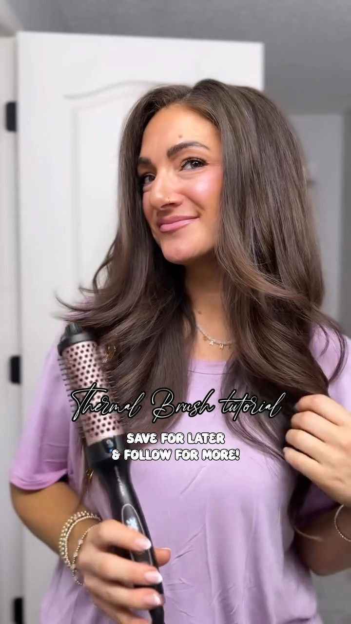Good hair days, every day, with this thermal brush! 🤌👏 It’s your shortcut to salon-quality hair without the extra work 💃. Perfect for busy mornings and effortless styling. #wavytalk #thermalbrush #hairtool #hairtutorialvideo #hairreel #hairtipsandtricks #easyhairstyle

#LTKStyleTip 

#LTKBeauty #LTKGiftGuide