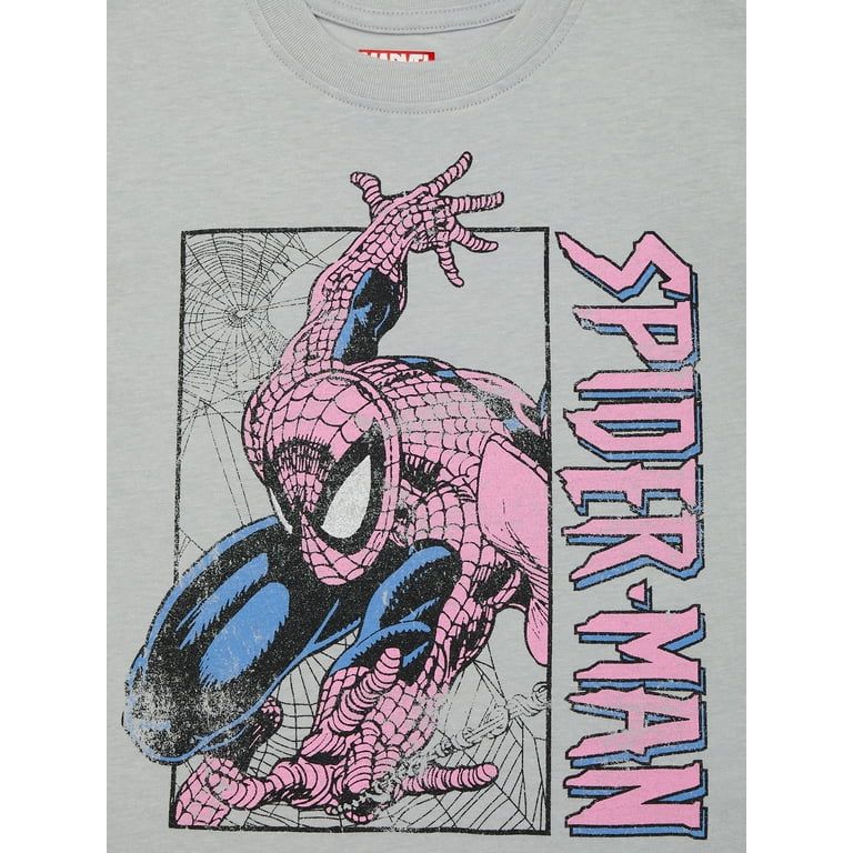 Marvel Spiderman Toddler Boys Short Sleeve Crewneck T-Shirt, Sizes 2T-5T | Walmart (US)