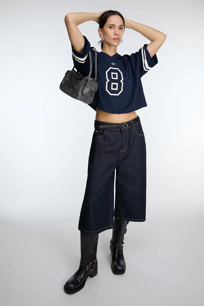 SHORT SLEEVE V-NECK JERSEY | OAK + FORT