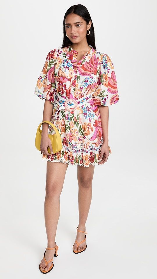 Spring Bananas Belt Mini Dress | Shopbop