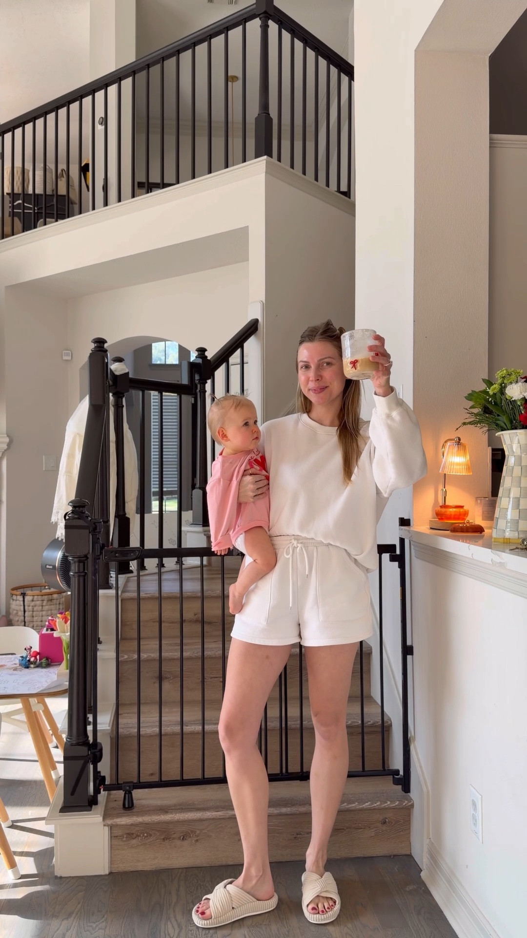 What I wore today! Set in size S & the cutest little bubble romper for Valentine’s Day!

#LTKBaby #LTKKids