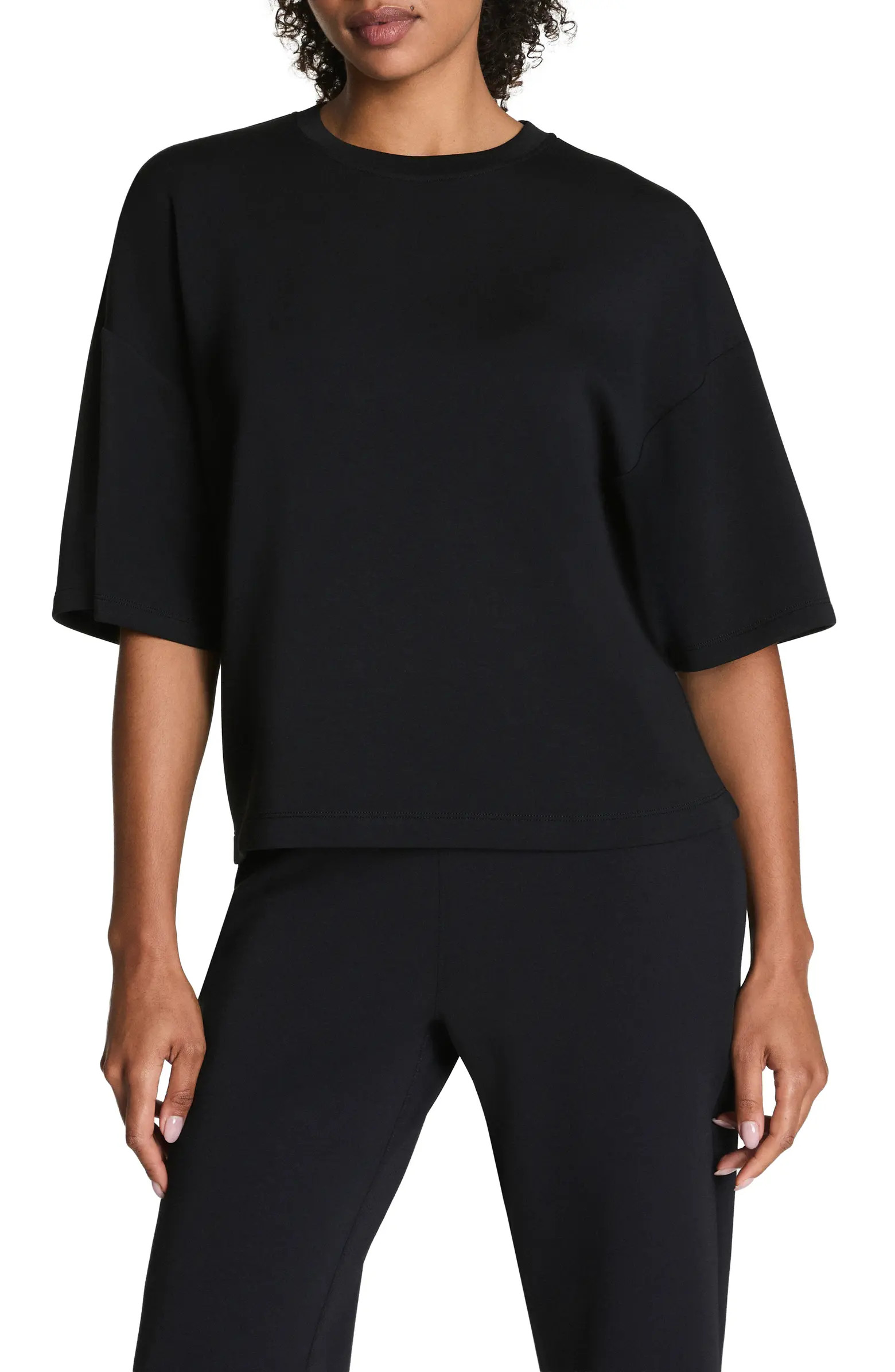 SPANX® AirEssentials Boxy Tee | Nordstrom | Nordstrom
