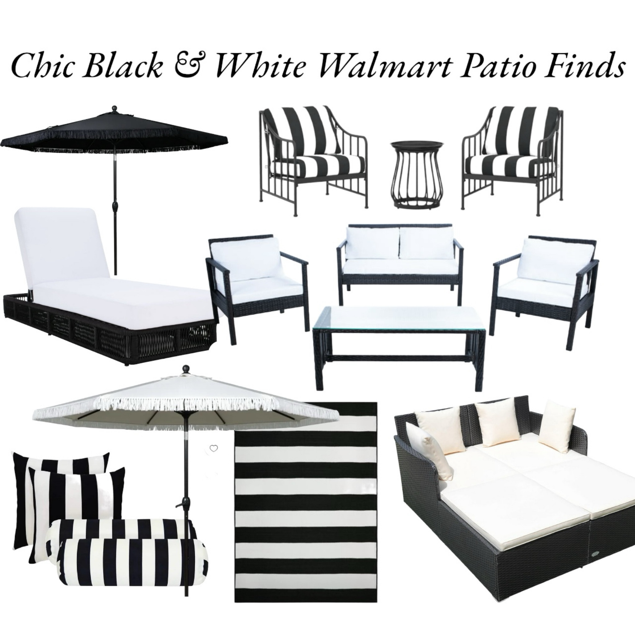 Patio furniture. Modern patio. Traditional style. Classic style. Timeless  

#LTKsalealert #LTKfindsunder100 #LTKhome