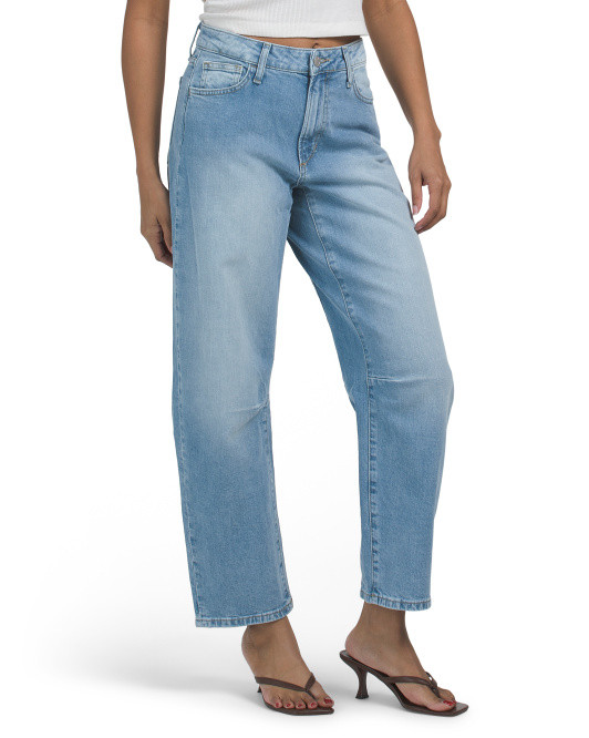 Relaxed Barrel Ankle Jeans | TJ Maxx