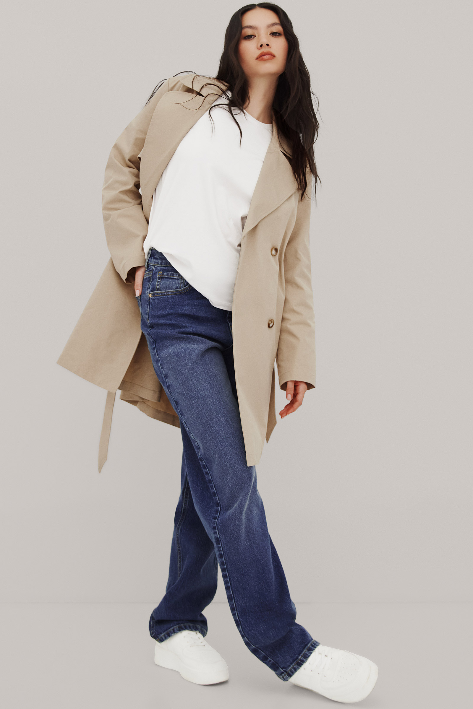 Classic Beige Trench Coat | Ardene | Ardene