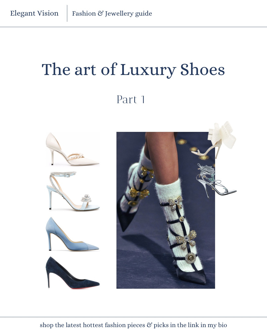The art of Luxury shoes - Part 1 
Jimmy choo heels - Christian Louboutin heels - Versace Heels - Miu Miu Heels - Mach & Mach heels

#LTKHoliday #LTKGiftGuide #LTKStyleTip