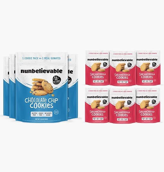 Combination 4-6pk Chocolate Chip + Snickerdoodle | Amazon (US)