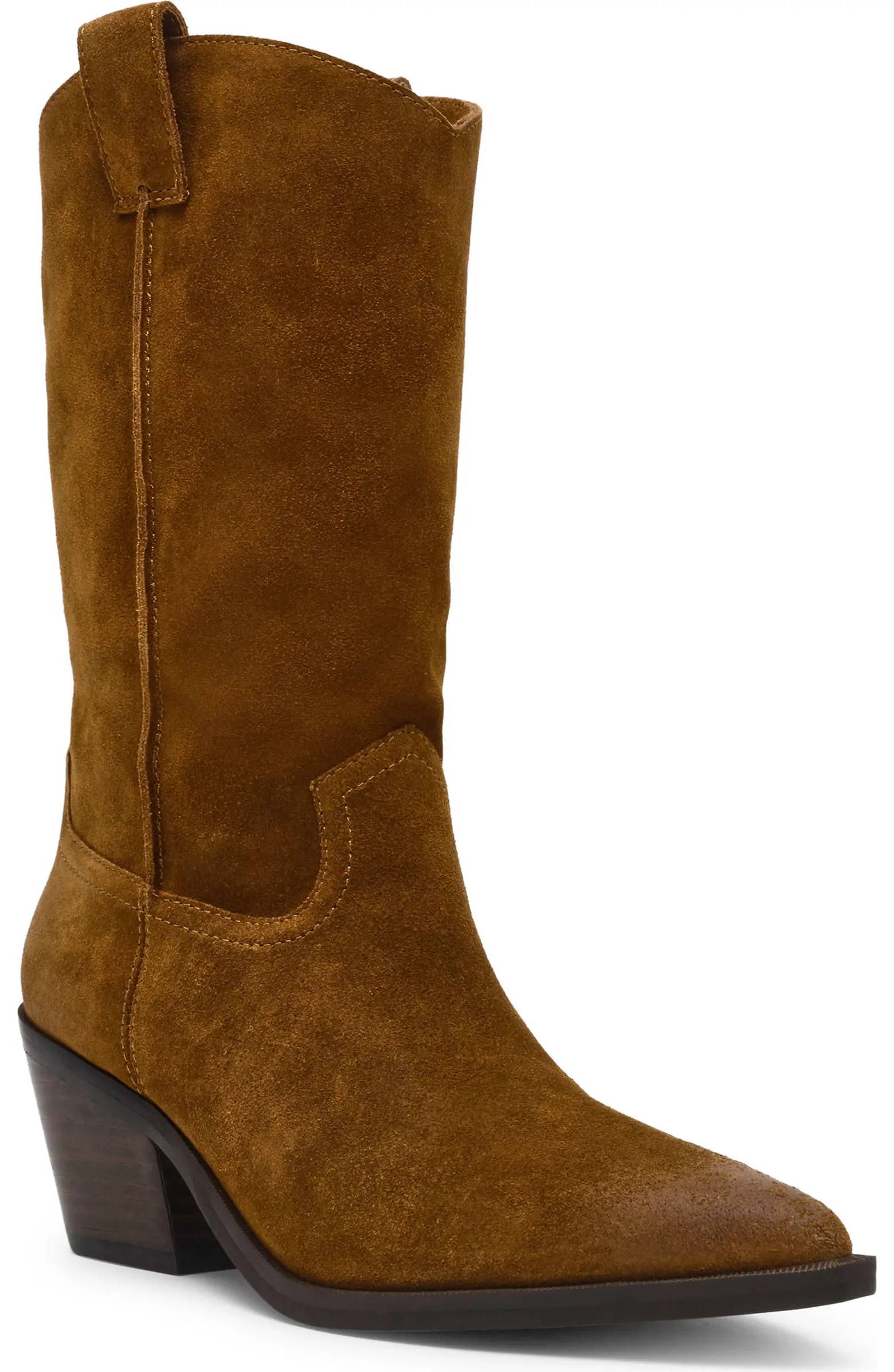 Steve Madden Stetson Suede Western Boot | Nordstrom | Nordstrom