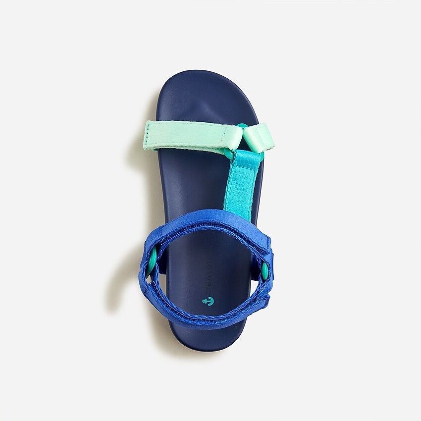 Kids' sporty-strap sandals in colorblock | J.Crew US