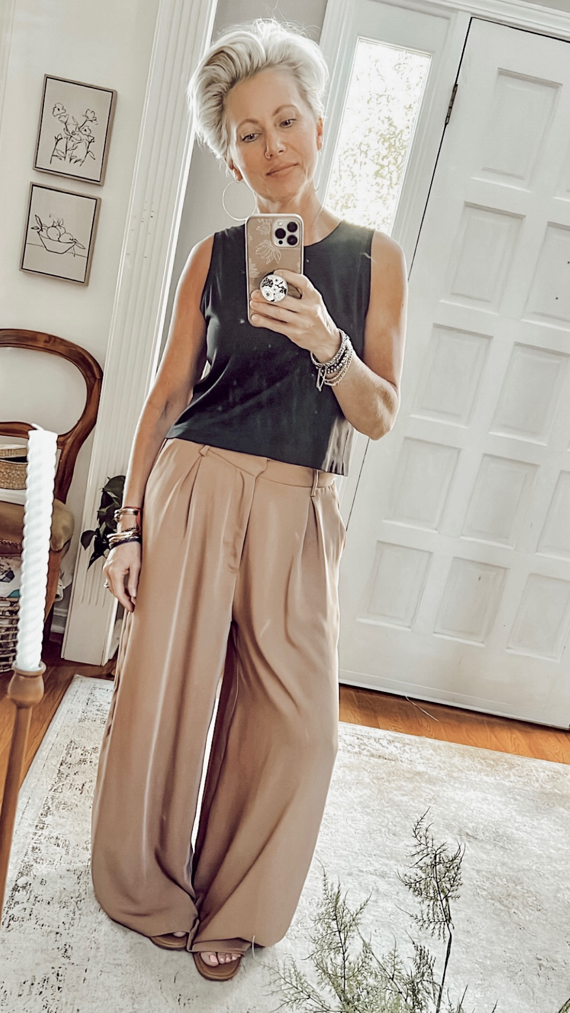 Amazon pants 🤎 I have these in two other colors, but sized up in this color for a looser, baggier fit.  I need more! 

#LTKworkwear #LTKunder50 #LTKstyletip