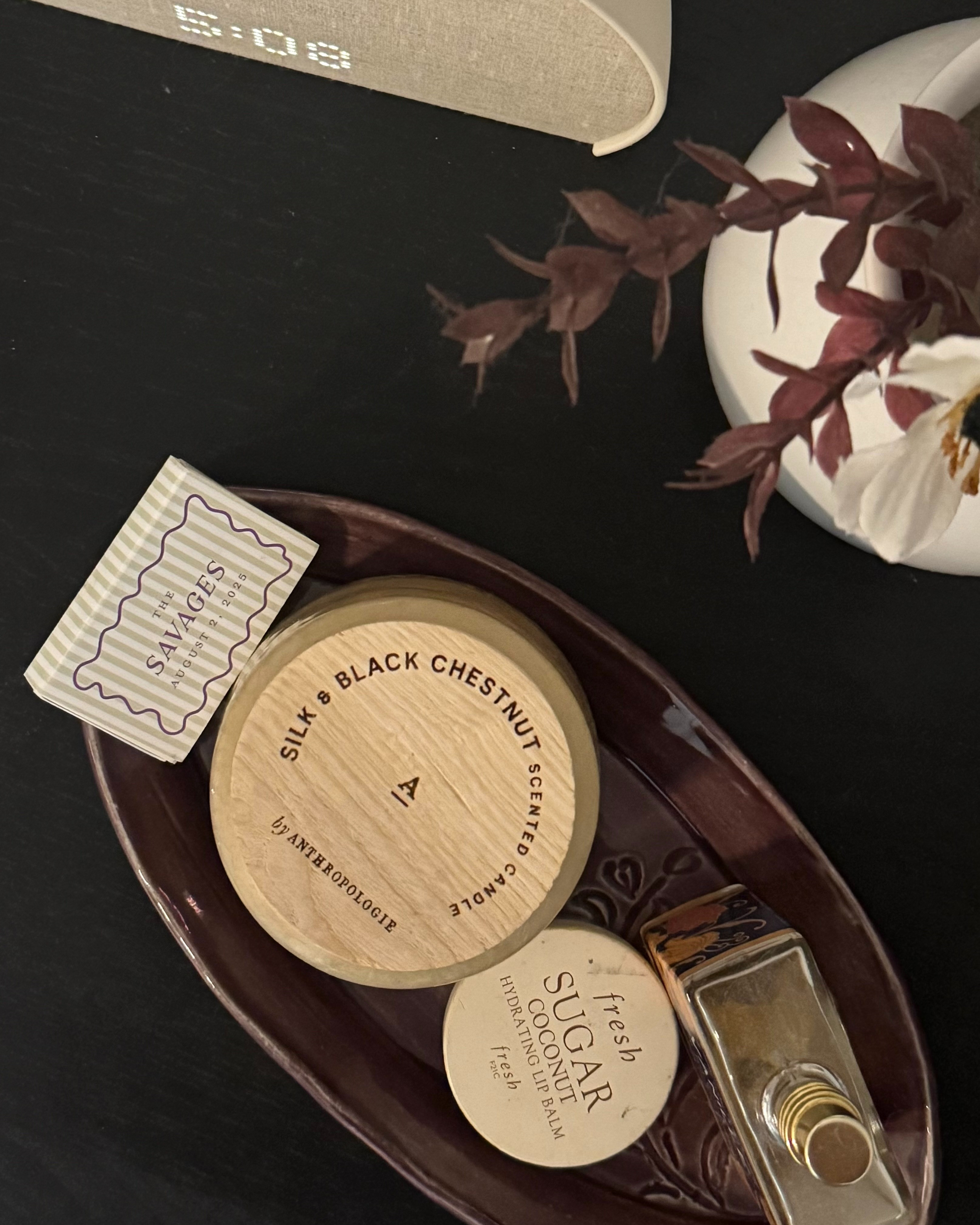A combination that can't be beat: a perfect lip balm and the yummiest candle i've ever smelt f4om anthropology!

#LTKwinter #LTKhome #LTKbeauty