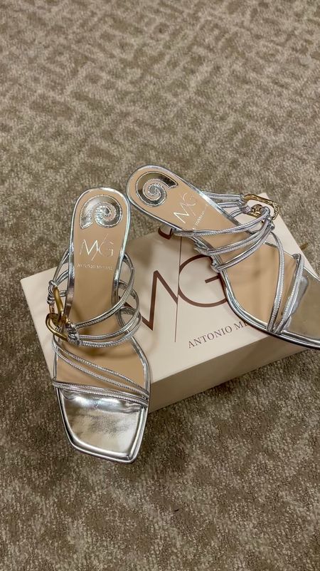 Metallic silver strappy heeled sandals - perfect for moms, the office and more. Run true to size. So comfortable. Vacation shoes, graduation shoes 


#LTKshoecrush #LTKtravel