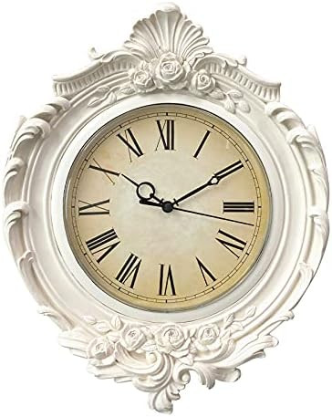 AELS 13x11 Inch Vintage Wall Clock, European Style Decorative Retro Wall Clock, Quality Quartz Ba... | Amazon (US)