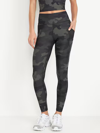 High-Waisted PowerSoft 7/8 Leggings | Old Navy (US)