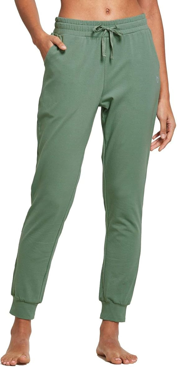 BALEAF Women's Active Yoga Sweatpants Workout Joggers Pants Cotton Lounge Sweat Pants with Pocket... | Amazon (US)