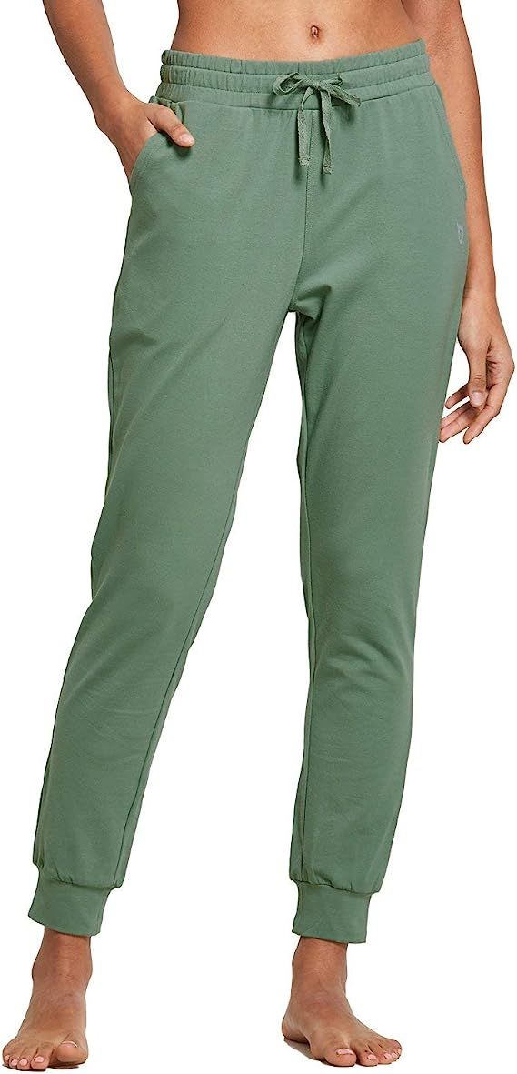 BALEAF Women's Active Yoga Sweatpants Workout Joggers Pants Cotton Lounge Sweat Pants with Pocket... | Amazon (US)