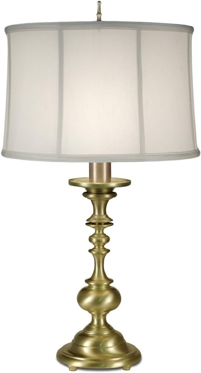 29h Genuine Stiffel 3-Way Table Lamp Satin Brass | Amazon (US)