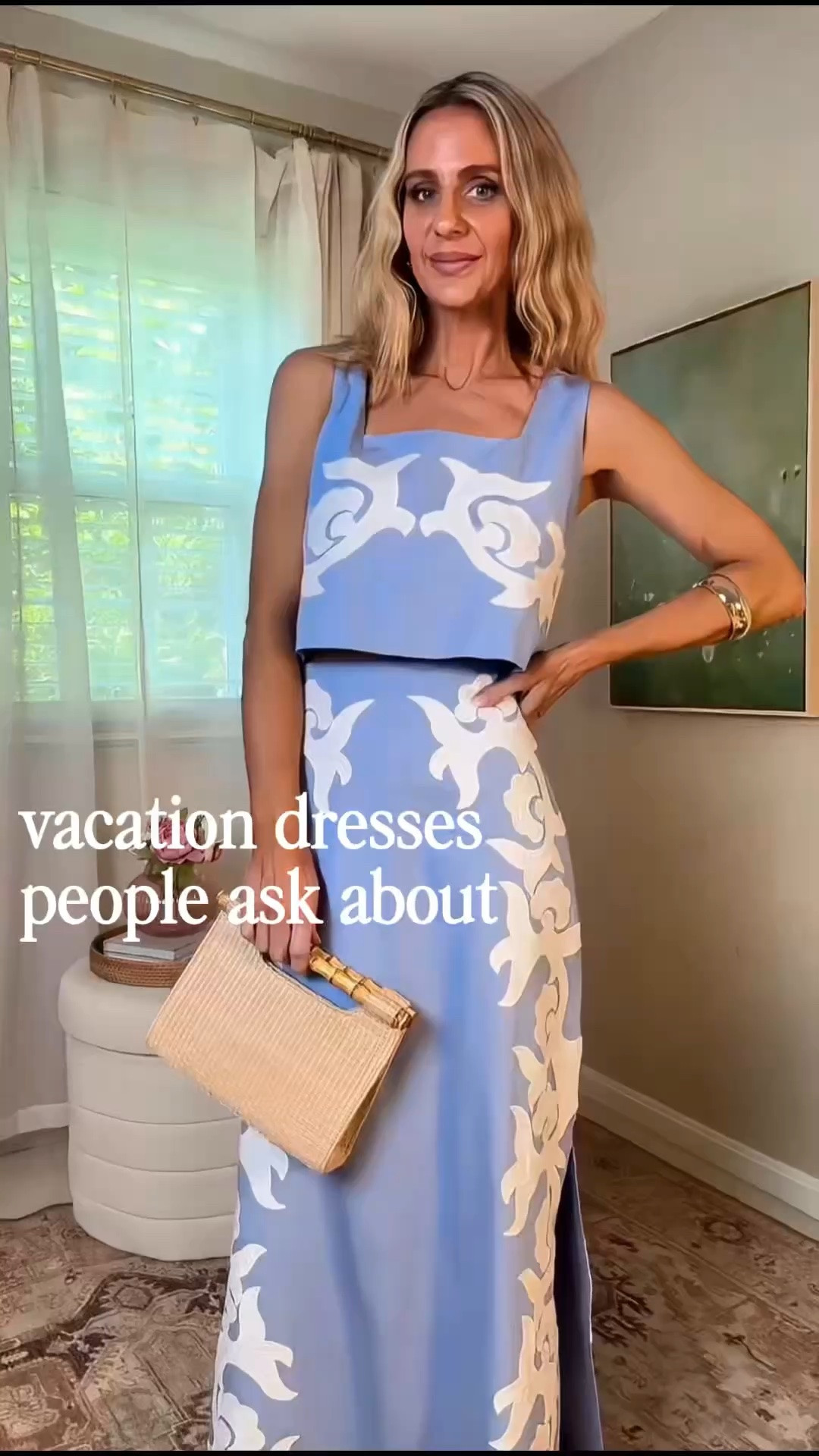 Vacation dresses that people will talk about. Elevated and casual events.

#LTKSeasonal #LTKOver40 #LTKSaleAlert