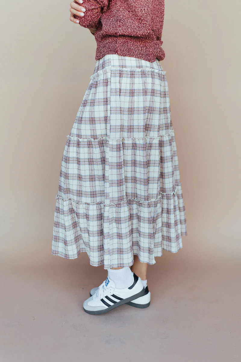 Jenny Plaid Skirt | Henly