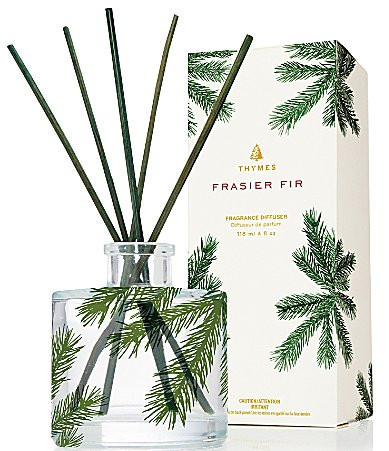 Thymes Frasier Fir Pine Needle Reed Diffuser Set | Dillard's