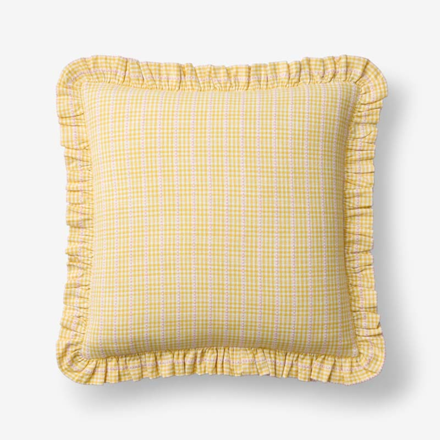 Classic Plaids Yarn-Dyed Cotton Decorative Square Pillow Cover - Soho Plaid | The Company Store