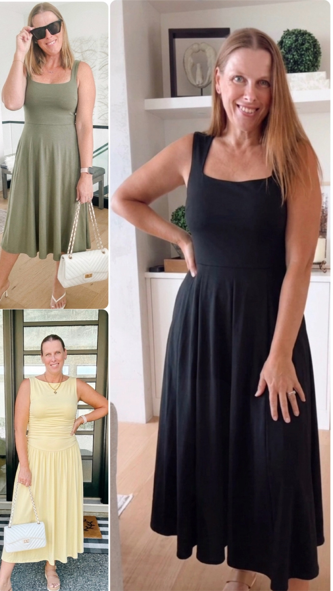 Bra free dresses are trending!!
These are such good quality and fit so good 

Buil in bra dresses, vacation dresses, elevated casual dress, 

#LTKootd #LTKTravel #LTKOver40