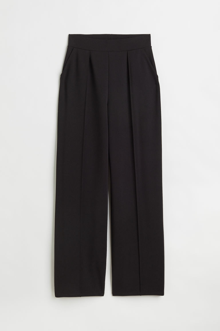 H & M - High-waist Dress Pants - Black | H&M (US + CA)
