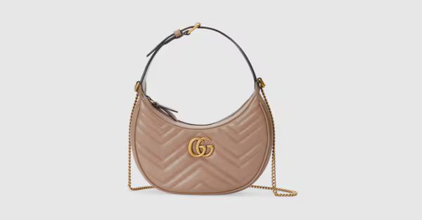 GG Marmont half-moon-shaped mini bag | Gucci (CA)