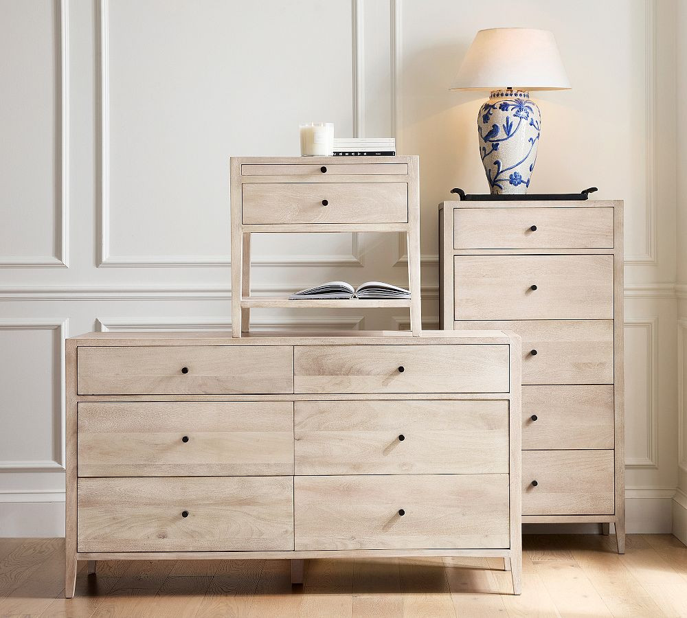 Rylee 5-Drawer Tall Dresser (27") | Pottery Barn (US)