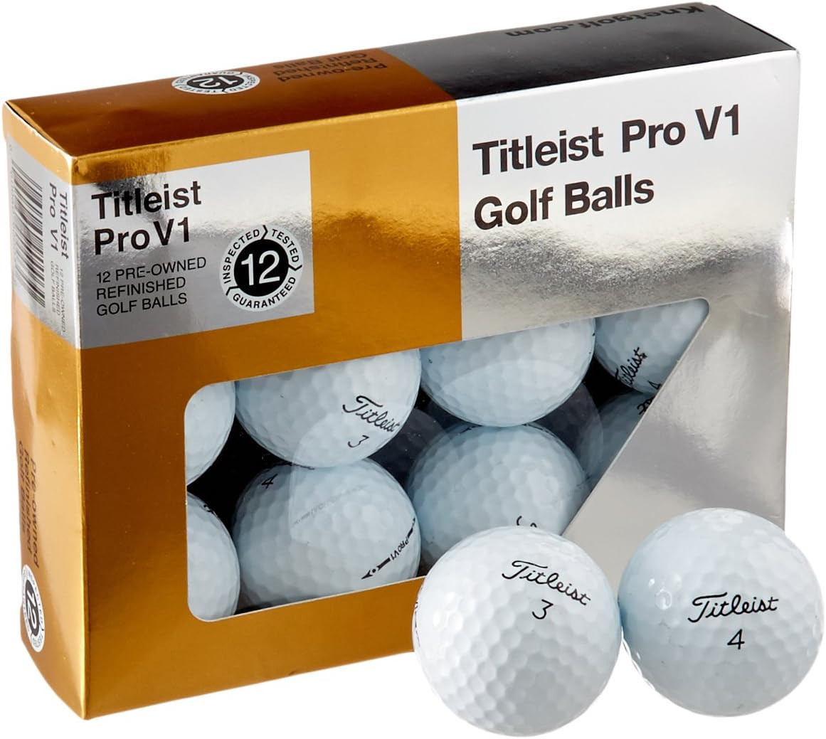 Titleist Pro V1 Mint Refinished Official Golf Balls | Amazon (US)