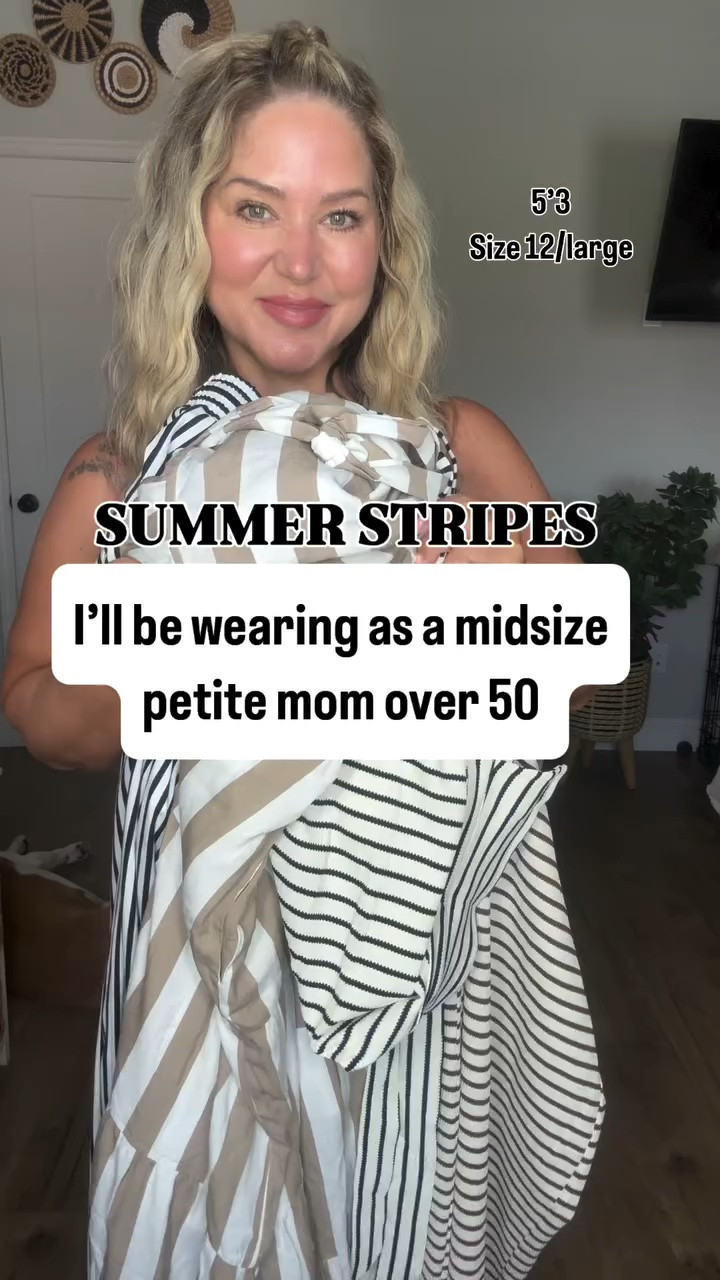 Loving these striped options! Also available in other colors!

#LTKootd #LTKgrwm #LTKMidsize