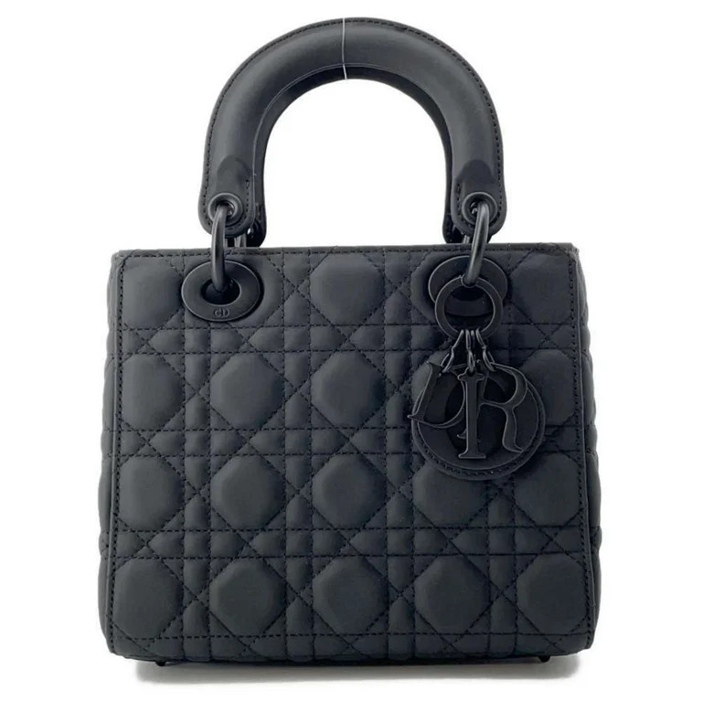 Pre-Owned Christian Dior Handbag Lady Cannage Small M0538SLOI_M989 Black (Like New) | Walmart (US)