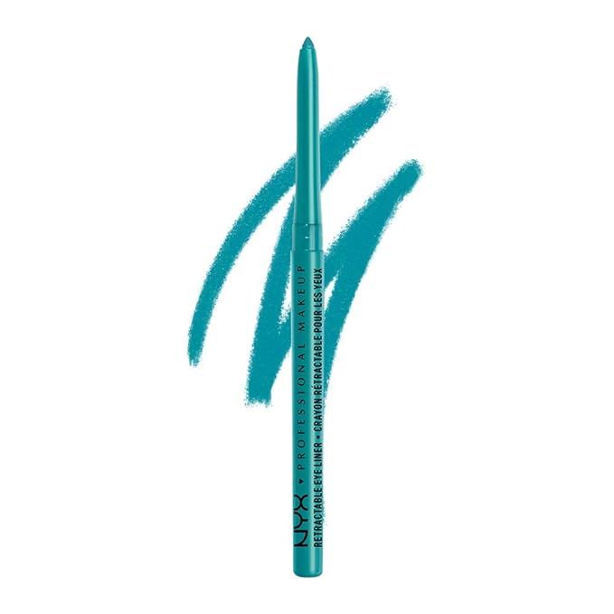 NYX PROFESSIONAL MAKEUP Mechanical Eyeliner Pencil, Aqua Green | Amazon (US)