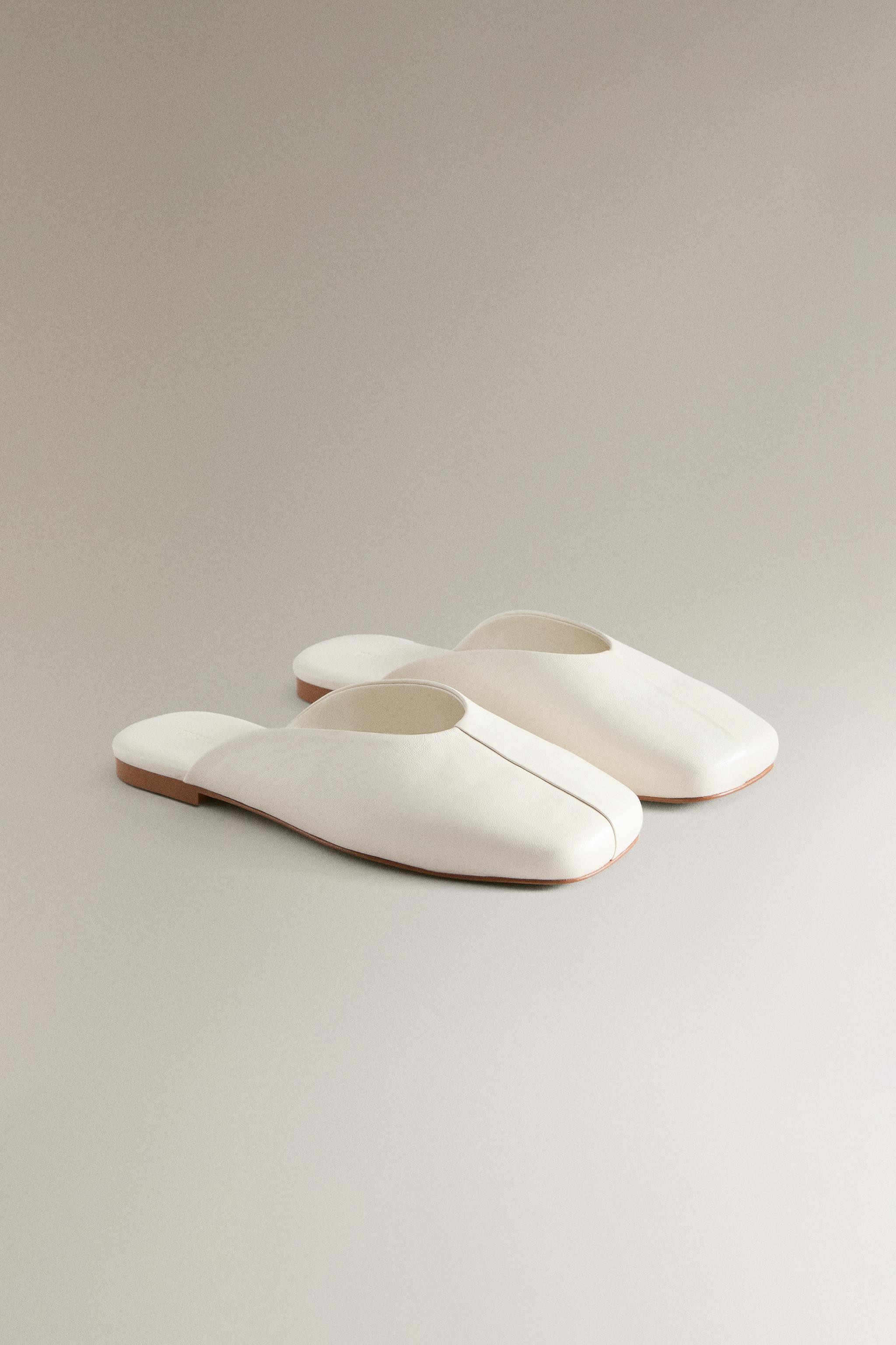LEATHER MULES | Zara US