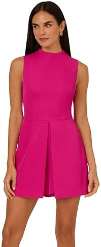 Adrianna Papell Women's Peplum Romper | Amazon (US)