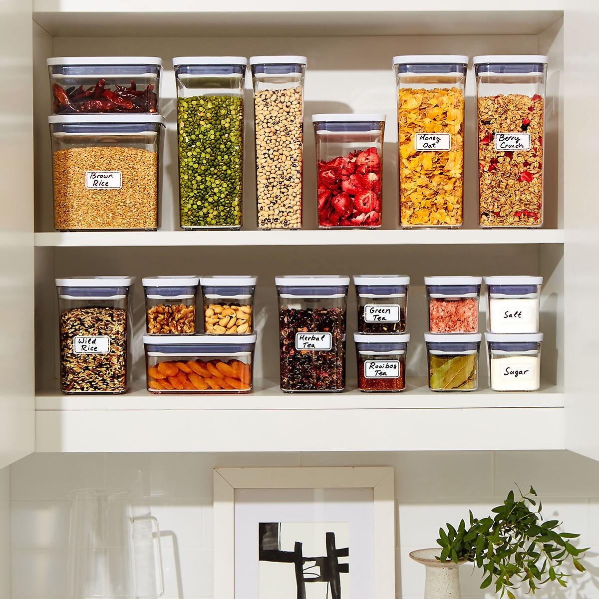 OXO Good Grips POP Square Canisters | The Container Store