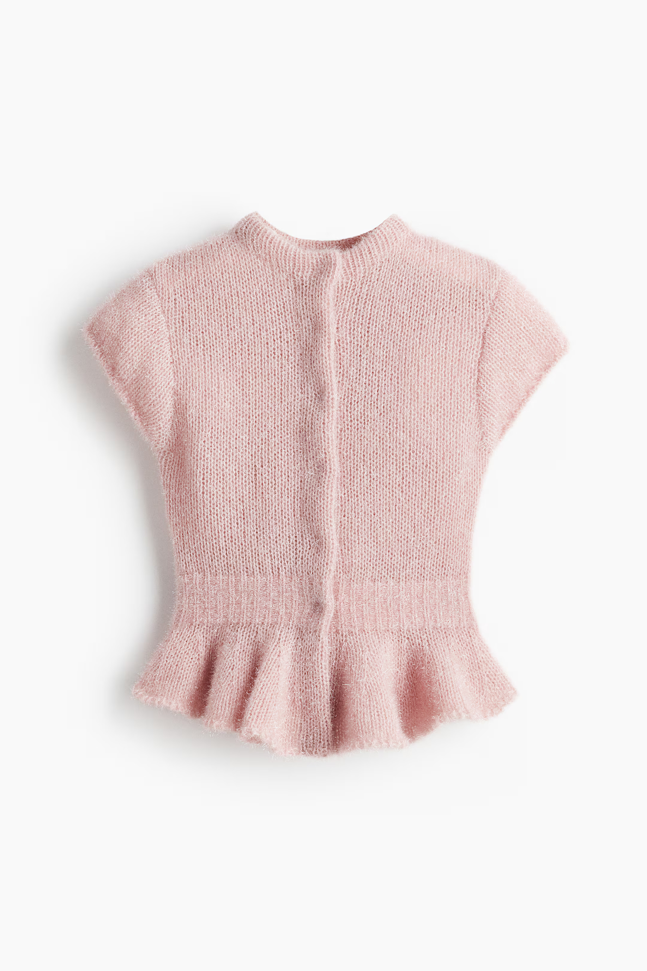 Knitted peplum top | H&M (UK, MY, IN, SG, PH, TW, HK)