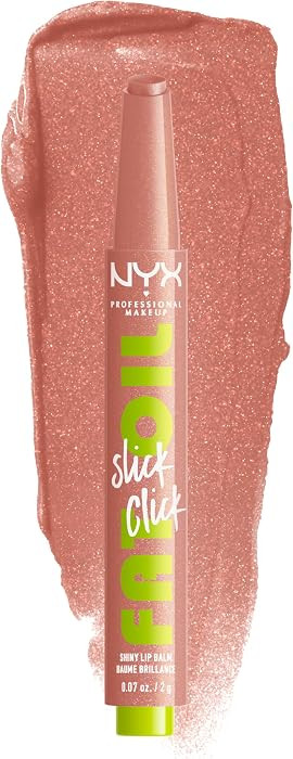 NYX PROFESSIONAL MAKEUP Fat Oil Slick Click, Lightweight, Buildable Pigmented Vegan Lip Balm - Gr... | Amazon (US)